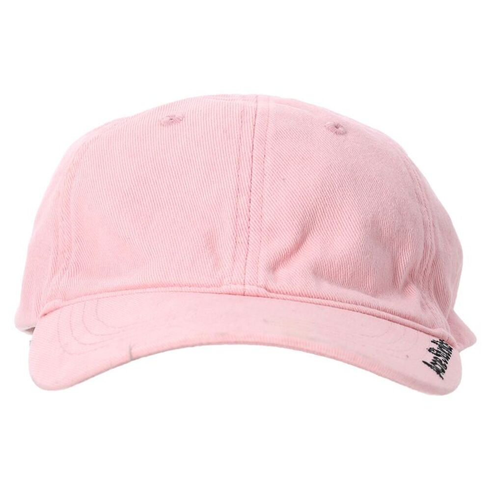 Acne Studios Twill Logo Baseball Cap In Pink Cotton